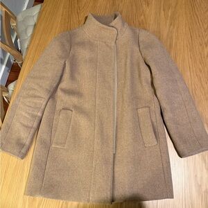 J. Crew Women's Camel Trench Coat